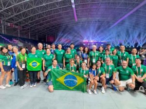 Brasil inicia caminhada no Mundial Master de Tênis de Mesa com 32 atletas na Coreia do Sul