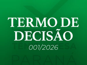TERMO DE DECISÃO 001/2026