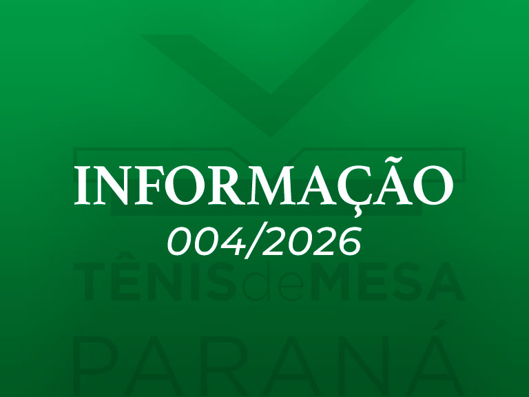 INFORMAÇÃO 004/2026