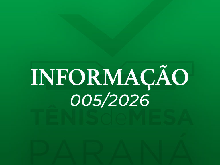 INFORMAÇÃO 005/2026